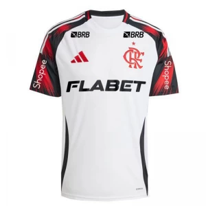 CR Flamengo Fußballtrikot 2025-26 Sponsor Pedro #9 Auswärtstrikot Herren