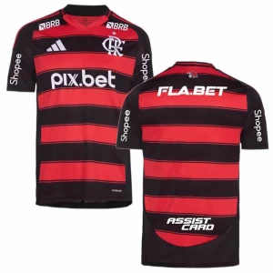 CR Flamengo Fußballtrikot 2025-26 Sponsor Heimtrikot Herren