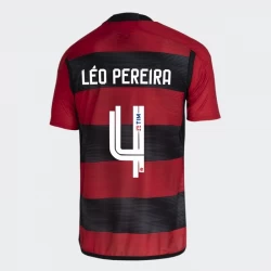 CR Flamengo Leo Pereira #4 Fußballtrikots 2023-24 Heimtrikot Herren