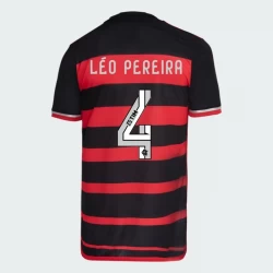CR Flamengo Leo Pereira #4 Fußballtrikots 2024-25 Heimtrikot Herren