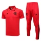 CR Flamengo Trainingsanzüge Polo 2023-24 Rot