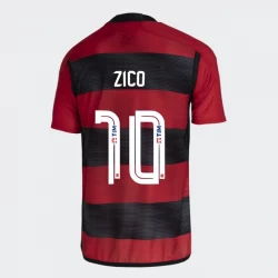 CR Flamengo Zico #10 Fußballtrikots 2023-24 Heimtrikot Herren