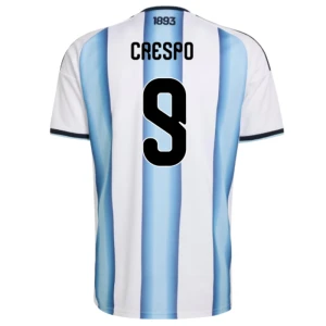 Crespo #9 Argentinien Fußballtrikot WM 2026 Heimtrikot Herren