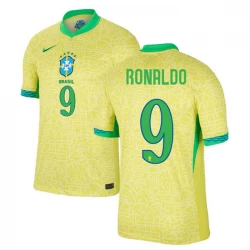 Cristiano Ronaldo #9 Brasilien Fußballtrikots Copa America 2024 Heimtrikot Herren