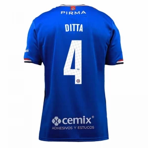Cruz Azul Ditta #4 Fußballtrikot 2025-26 Heimtrikot Herren