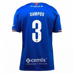 Cruz Azul Omar Campos #3 Fußballtrikot 2025-26 Heimtrikot Herren
