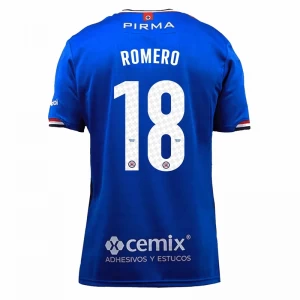 Cruz Azul Romero #18 Fußballtrikot 2025-26 Heimtrikot Herren