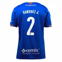 Cruz Azul Sanchez J. #2 Fußballtrikot 2025-26 Heimtrikot Herren