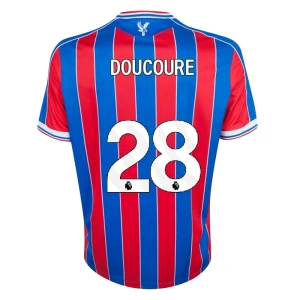 Crystal Palace Doucoure #28 Fußballtrikot 2025-26 Heimtrikot Herren