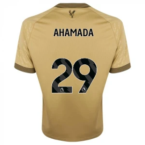 Crystal Palace Fußballtrikot 2025-26 Ahamada #29 Auswärtstrikot Herren