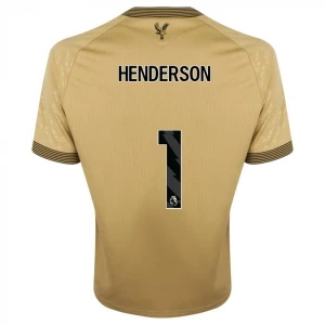 Crystal Palace Fußballtrikot 2025-26 Henderson #1 Auswärtstrikot Herren