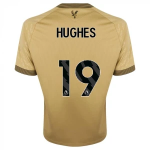 Crystal Palace Fußballtrikot 2025-26 Hughes #19 Auswärtstrikot Herren