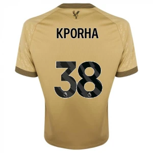 Crystal Palace Fußballtrikot 2025-26 Kporha #38 Auswärtstrikot Herren