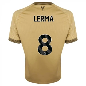 Crystal Palace Fußballtrikot 2025-26 Lerma #8 Auswärtstrikot Herren