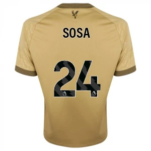 Crystal Palace Fußballtrikot 2025-26 Sosa #24 Auswärtstrikot Herren
