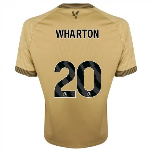 Crystal Palace Fußballtrikot 2025-26 Wharton #20 Auswärtstrikot Herren