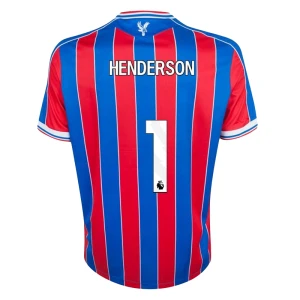 Crystal Palace Henderson #1 Fußballtrikot 2025-26 Heimtrikot Herren