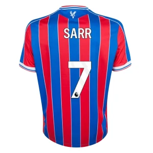 Crystal Palace Sarr #7 Fußballtrikot 2025-26 Heimtrikot Herren