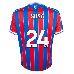 Crystal Palace Sosa #24 Fußballtrikot 2025-26 Heimtrikot Herren