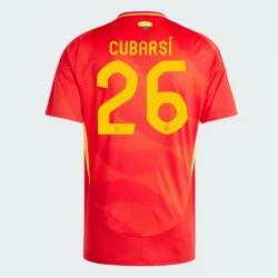 Cubarsi #26 Spanien Fußballtrikots EM 2024 Heimtrikot Herren
