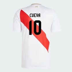 Cueva #10 Peru Fußballtrikots Copa America 2024 Heimtrikot Herren
