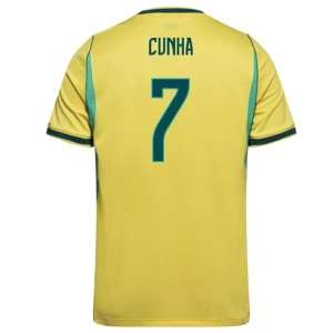 Cunha #7 Brasilien Fußballtrikot WM 2026 Heimtrikot Herren
