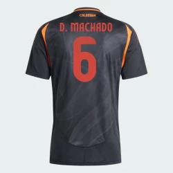 D. Machado #6 Kolumbien Fußballtrikot Copa America 2024 Auswärtstrikot Herren