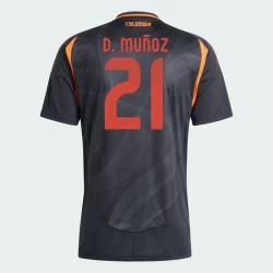 D. Munoz #21 Kolumbien Fußballtrikots Copa America 2024 Auswärtstrikot Herren