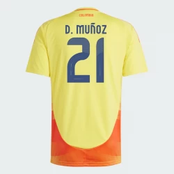 D. Munoz #21 Kolumbien Fußballtrikots Copa America 2024 Heimtrikot Herren