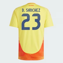 D. Sanchez #23 Kolumbien Fußballtrikots Copa America 2024 Heimtrikot Herren