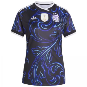 Damen Argentinien Fußballtrikot WM 2026 Auswärtstrikot