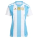 Damen Argentinien Lionel Messi #10 Fußballtrikots 2024 Heimtrikot