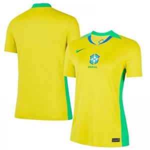 Damen Brasilien Fußballtrikot 2025 Heimtrikot