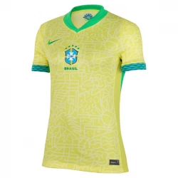 Damen Brasilien Fußballtrikots Copa America 2024 Heimtrikot