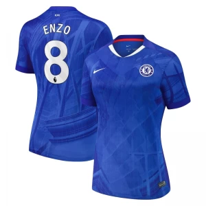 Damen Chelsea FC Enzo Fernández #8 Fußballtrikot 2025-26 Heimtrikot