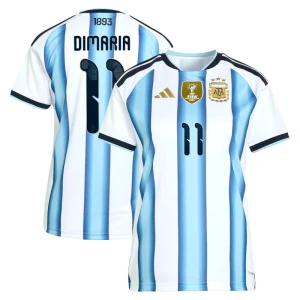 Damen Di Maria #11 Argentinien Fußballtrikot WM 2026 Heimtrikot