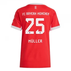 Damen FC Bayern München Muller #25 Fußballtrikot 2025-26 Heimtrikot