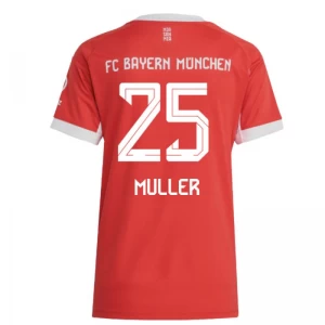 Damen FC Bayern München Muller #25 Fußballtrikot 2025-26 Heimtrikot