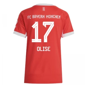 Damen FC Bayern München Olise #17 Fußballtrikot 2025-26 Heimtrikot