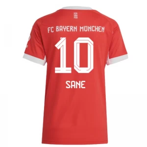 Damen FC Bayern München Sane #10 Fußballtrikot 2025-26 Heimtrikot