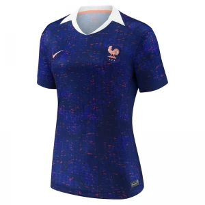 Damen Frankreich Fußballtrikot 2025 Euro Heimtrikot