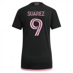 Damen Inter Miami CF Fußballtrikots 2024-25 Luis Suárez #9 Auswärtstrikot