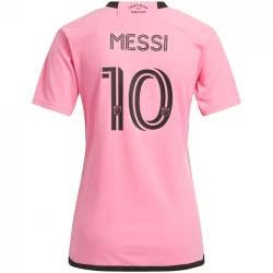 Damen Inter Miami CF Lionel Messi #10 Fußballtrikot 2024-25 Heimtrikot