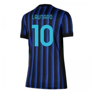Damen Inter Milan Lautaro Martínez #10 Fußballtrikot 2025-26 Heimtrikot