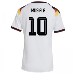 Damen Jamal Musiala #10 Deutschland Fußballtrikot WM 2026 Heimtrikot