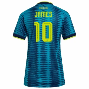 Damen James Rodríguez #10 Kolumbien Fußballtrikot WM 2026 Auswärtstrikot