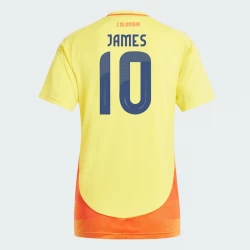 Damen James Rodríguez #10 Kolumbien Fußballtrikots Copa America 2024 Heimtrikot