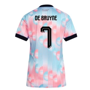 Damen Kevin De Bruyne #7 Belgien Fußballtrikot WM 2026 Auswärtstrikot