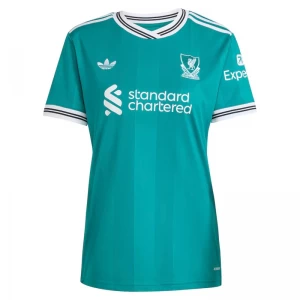 Damen Liverpool FC Fußballtrikot 2025-26 Ausweichtrikot