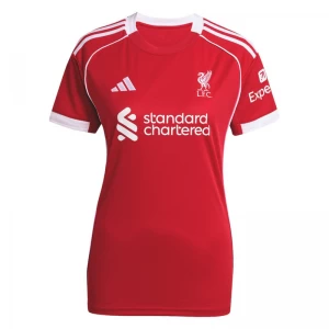 Damen Liverpool FC Fußballtrikot 2025-26 Heimtrikot